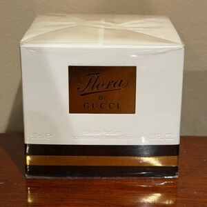 Gucci Flora Box in White, Gold & Black